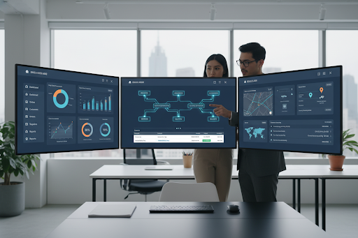 Order processing and tracking workflow